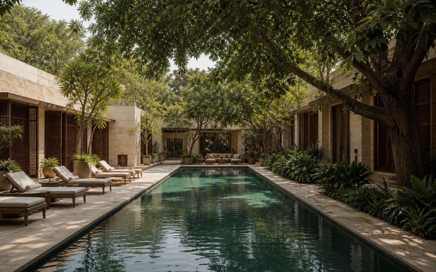 Hotel wellness space